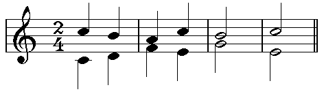 Beispiel: Gegenbewegung