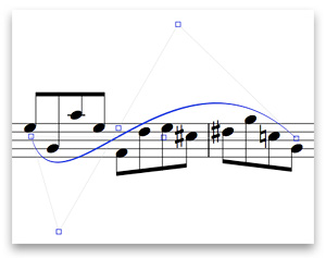 Für alle, die der Notation eine Klaviatur oder ein Gitarrengriffbrett vorziehen, sind diese wunderschönen neuen Fenster genau das Richtige. Klicken Sie einfach auf die Tasten oder auf die Bünde, um Noten und Akkorde einzugeben 