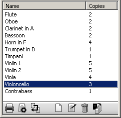 Sibelius also takes care of the layout of parts for you. It puts page turns at convenient places, and positions rehearsal marks, new sections, key changes etc.